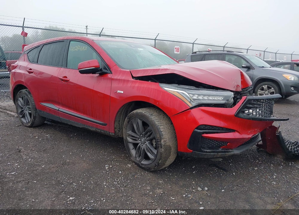 2021 ACURA RDX A-SPEC PACKAGE VIN: 5J8TC2H60ML048208