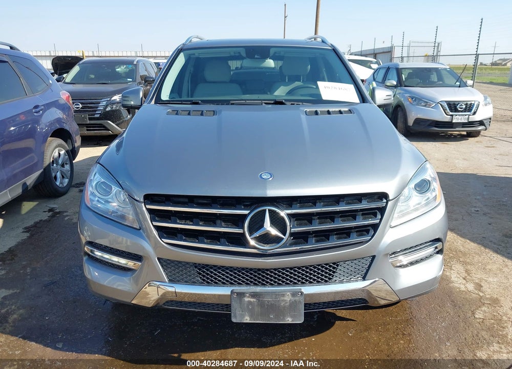 2013 MERCEDES-BENZ M-CLASS ML 350 VIN: 4JGDA5JBXDA257996