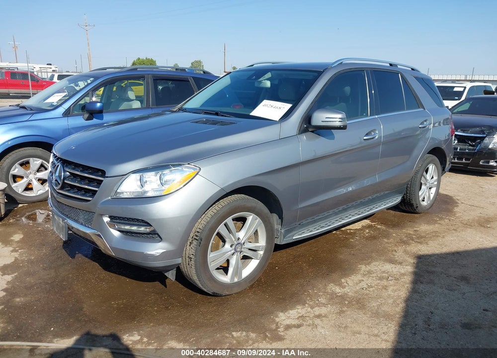 2013 MERCEDES-BENZ M-CLASS ML 350 VIN: 4JGDA5JBXDA257996