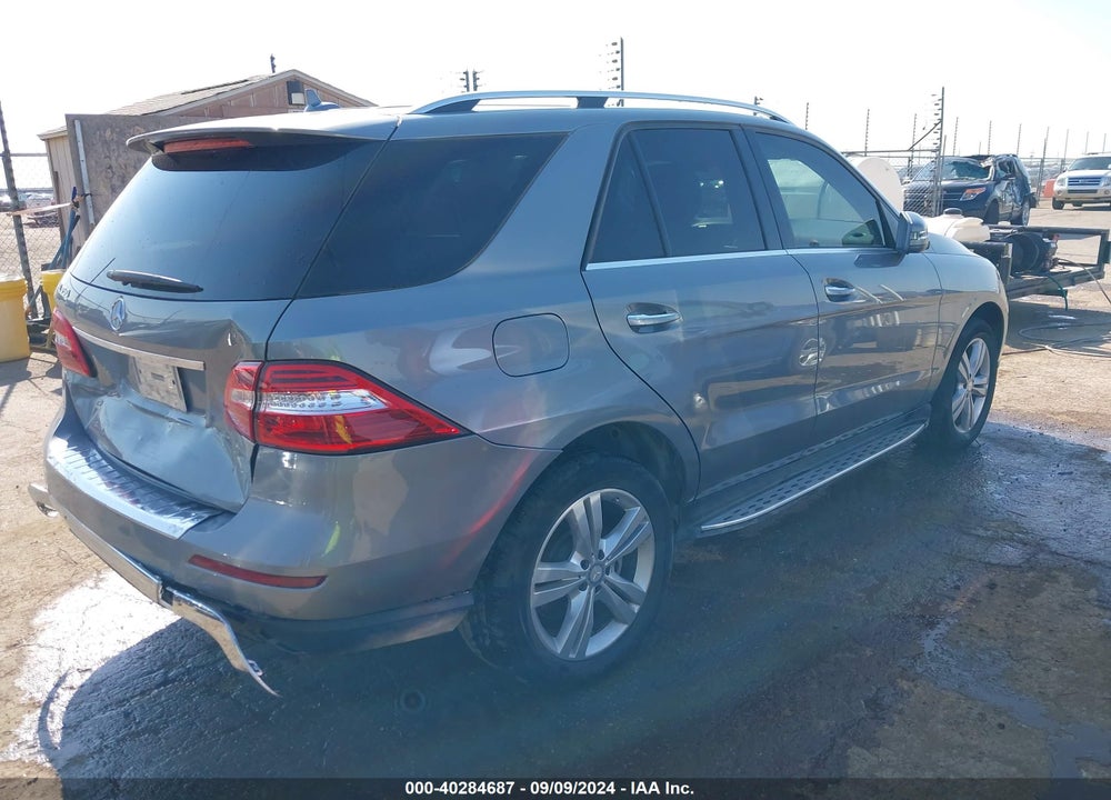 2013 MERCEDES-BENZ M-CLASS ML 350 VIN: 4JGDA5JBXDA257996
