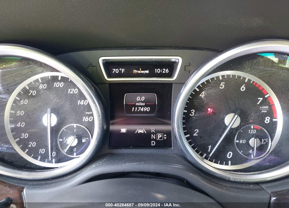 2013 MERCEDES-BENZ M-CLASS ML 350 VIN: 4JGDA5JBXDA257996