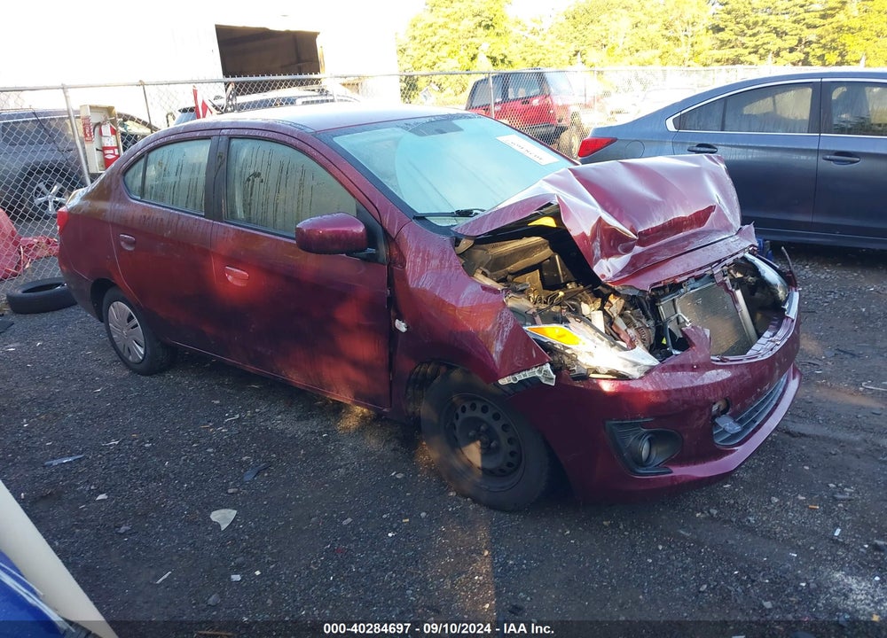2017 MITSUBISHI MIRAGE G4 ES VIN: ML32F3FJ7HHF10308