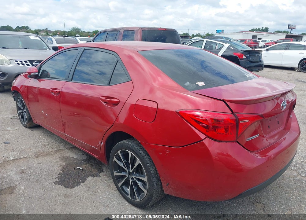 2019 TOYOTA COROLLA SE VIN: 2T1BURHE4KC236838