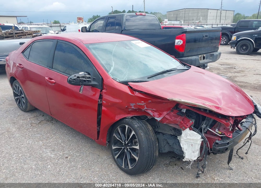 2019 TOYOTA COROLLA SE VIN: 2T1BURHE4KC236838
