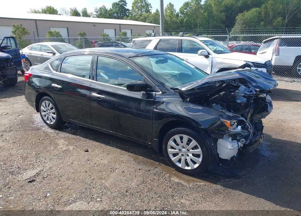 2019 NISSAN SENTRA S VIN: 3N1AB7AP6KY333558