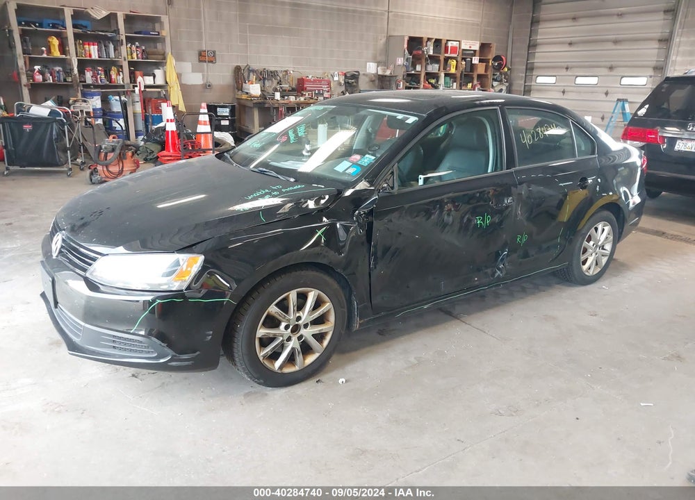 2011 VOLKSWAGEN JETTA 2.5L SE VIN: 3VWDX7AJ5BM127675
