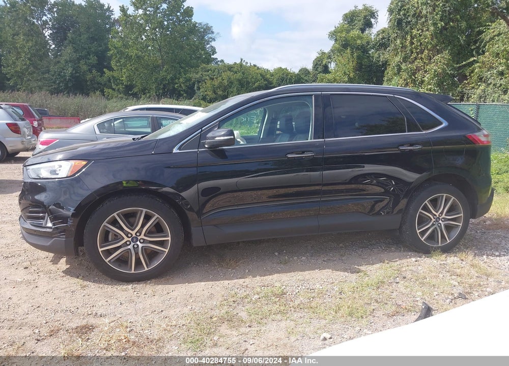 2020 FORD EDGE TITANIUM VIN: 2FMPK4K91LBA89961