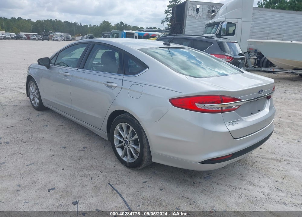 2017 FORD FUSION SE VIN: 3FA6P0HD7HR261950