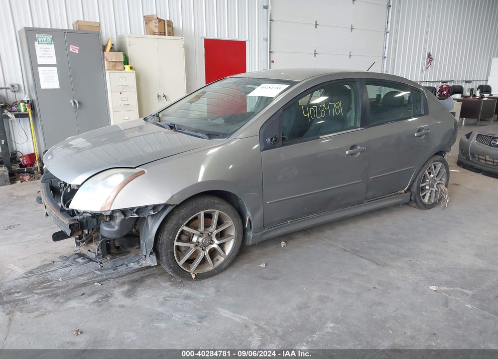 2008 NISSAN SENTRA SE-R VIN: 3N1BB61E08L676966