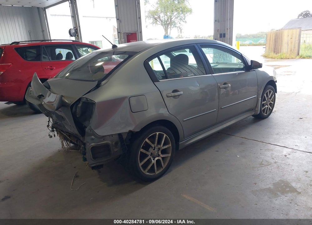 2008 NISSAN SENTRA SE-R VIN: 3N1BB61E08L676966