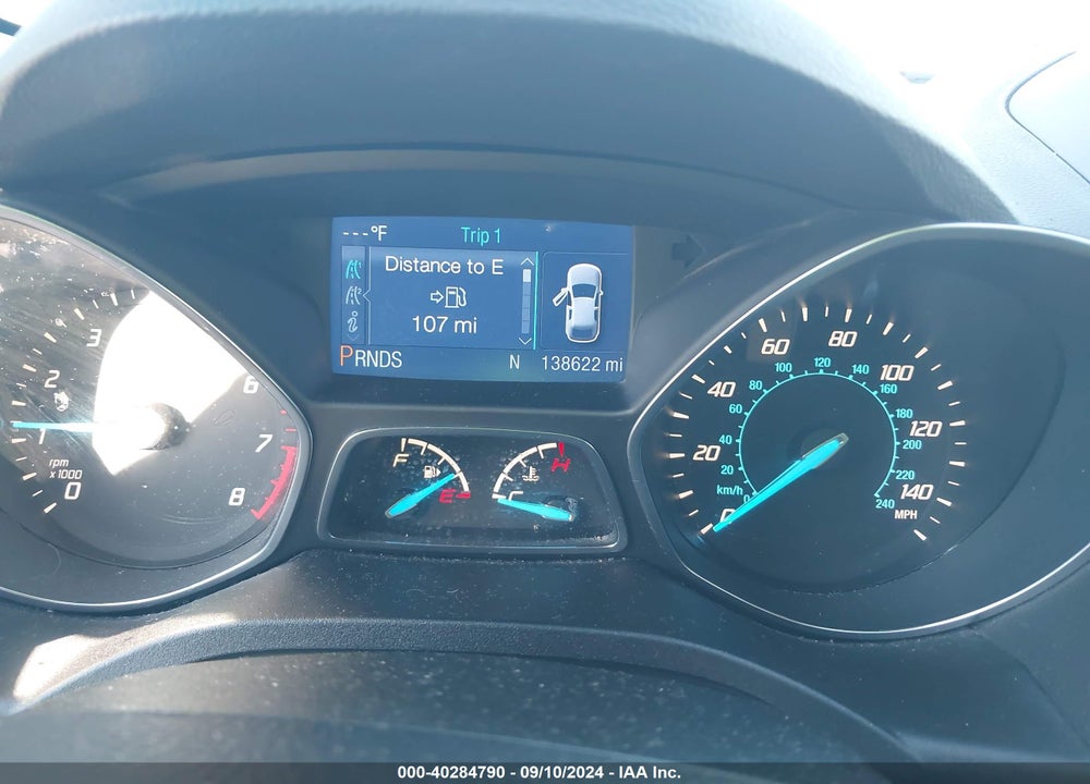 2013 FORD ESCAPE S VIN: 1FMCU0F79DUD17520
