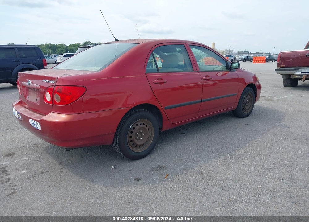 2007 TOYOTA COROLLA CE VIN: JTDBR32E170123454