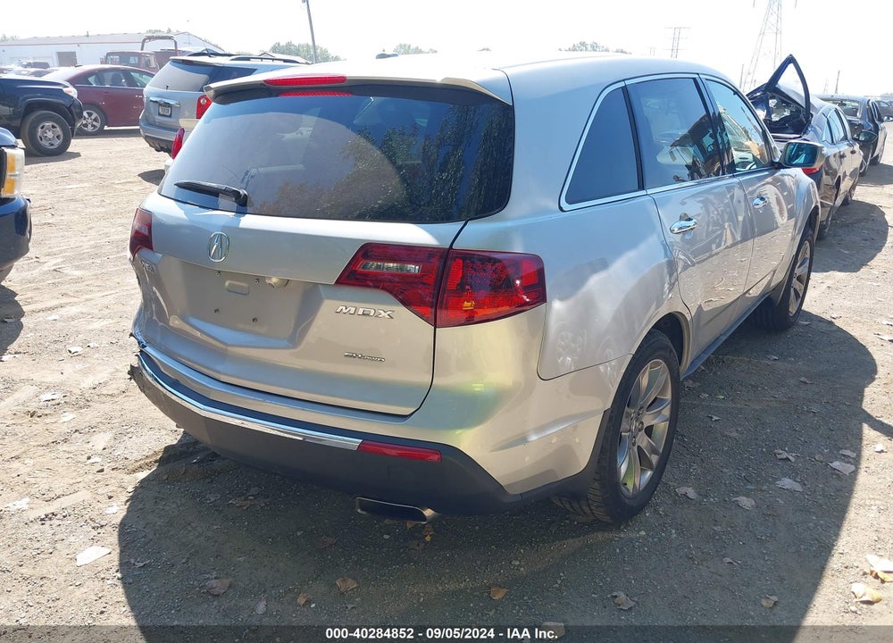 2010 ACURA MDX ADVANCE PACKAGE VIN: 2HNYD2H75AH500070
