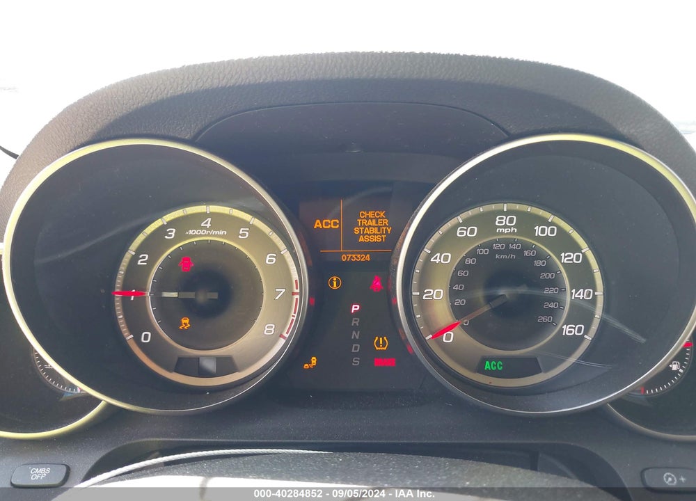 2010 ACURA MDX ADVANCE PACKAGE VIN: 2HNYD2H75AH500070