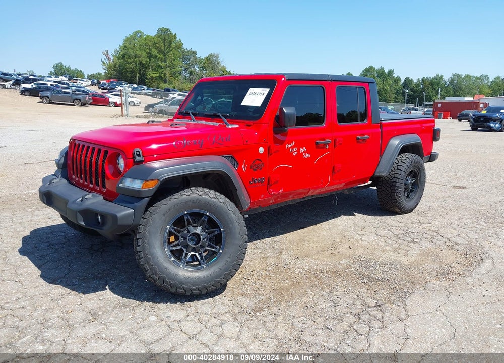 2020 JEEP GLADIATOR SPORT S 4X4 VIN: 1C6JJTAG2LL210995