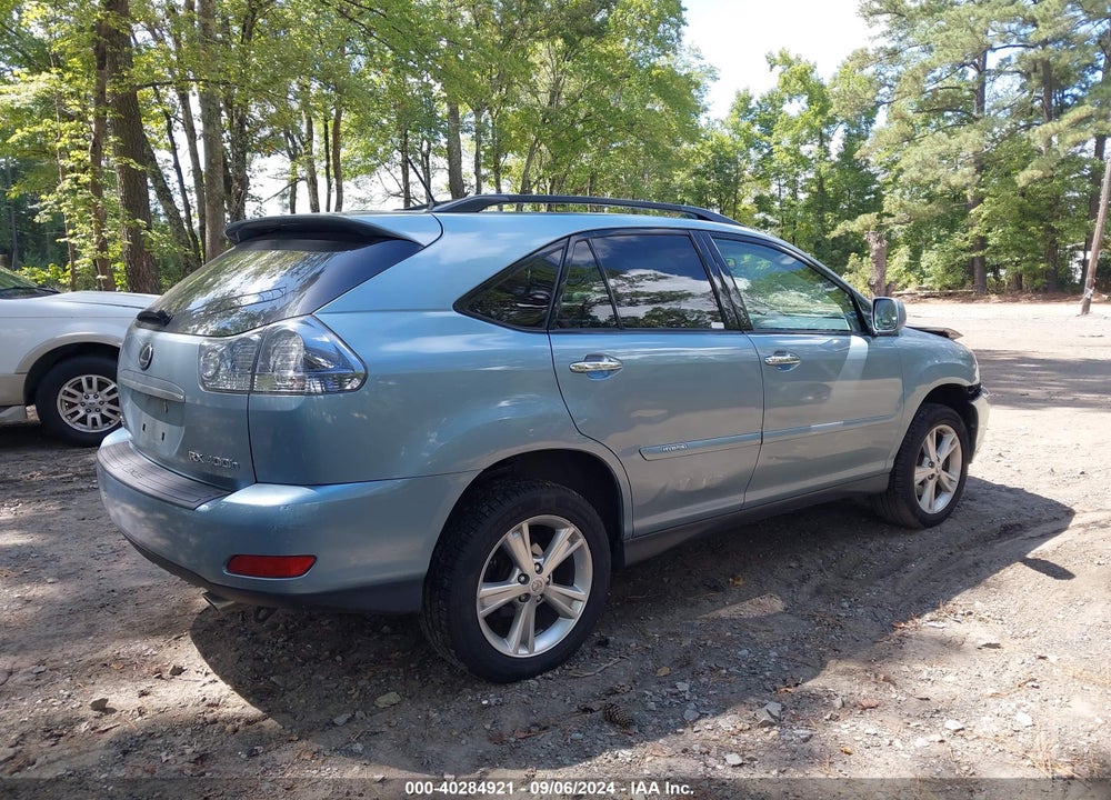 2008 LEXUS RX 400H VIN: JTJHW31U082071555
