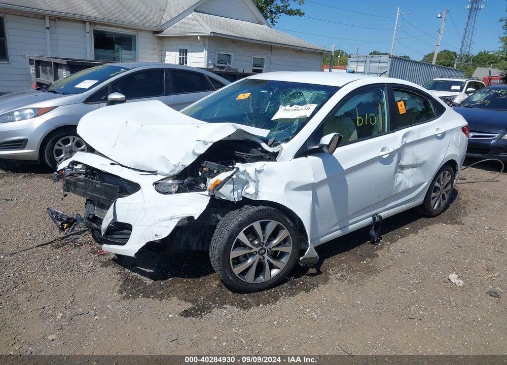 2017 HYUNDAI ACCENT VALUE EDITION VIN: KMHCT4AE4HU283640