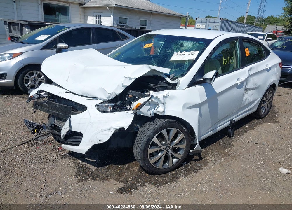 2017 HYUNDAI ACCENT VALUE EDITION VIN: KMHCT4AE4HU283640