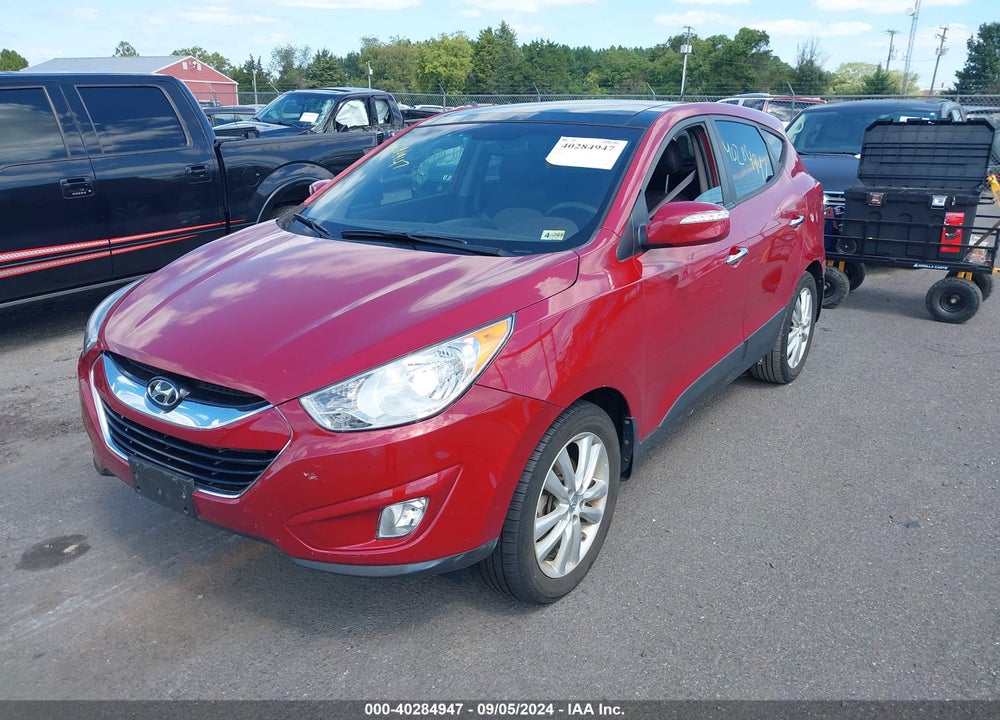 2012 HYUNDAI TUCSON LIMITED VIN: KM8JU3AC6CU494022