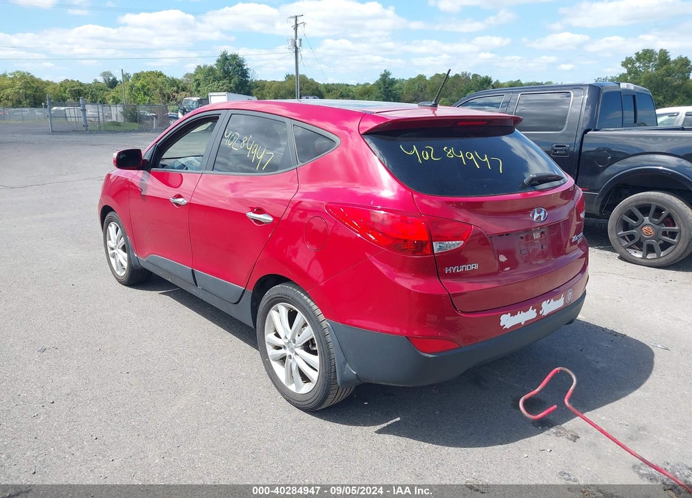2012 HYUNDAI TUCSON LIMITED VIN: KM8JU3AC6CU494022