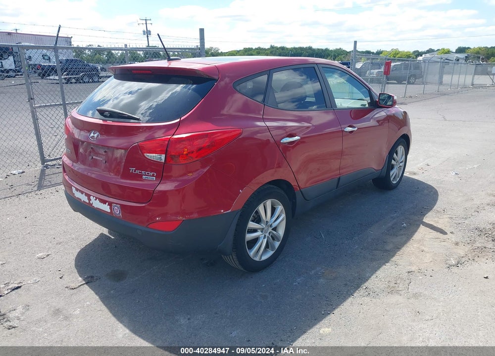2012 HYUNDAI TUCSON LIMITED VIN: KM8JU3AC6CU494022