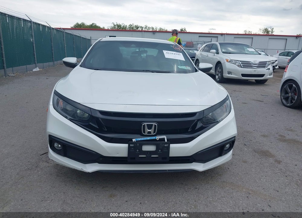 2020 HONDA CIVIC SPORT VIN: 2HGFC2F8XLH596097