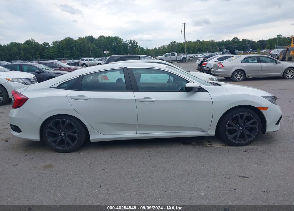 2020 HONDA CIVIC SPORT VIN: 2HGFC2F8XLH596097