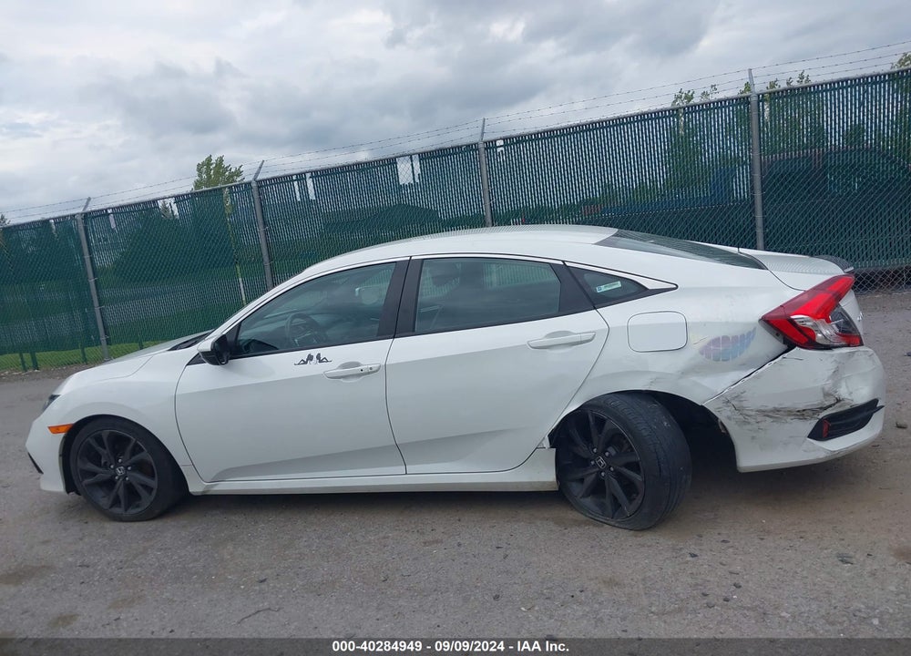 2020 HONDA CIVIC SPORT VIN: 2HGFC2F8XLH596097