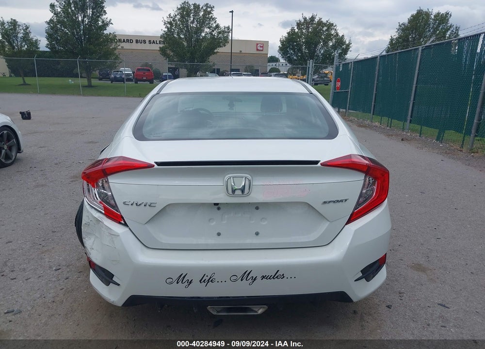 2020 HONDA CIVIC SPORT VIN: 2HGFC2F8XLH596097