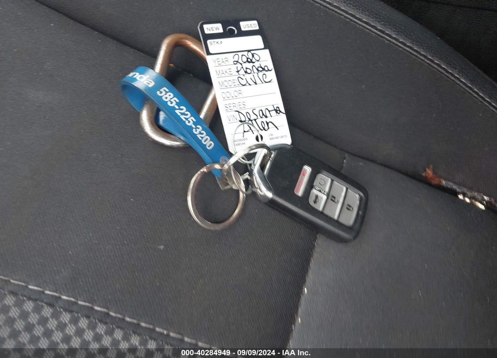 2020 HONDA CIVIC SPORT VIN: 2HGFC2F8XLH596097