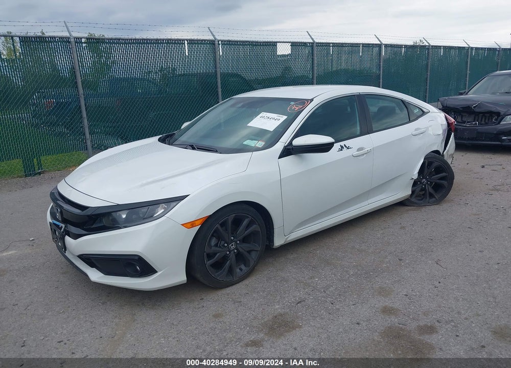 2020 HONDA CIVIC SPORT VIN: 2HGFC2F8XLH596097