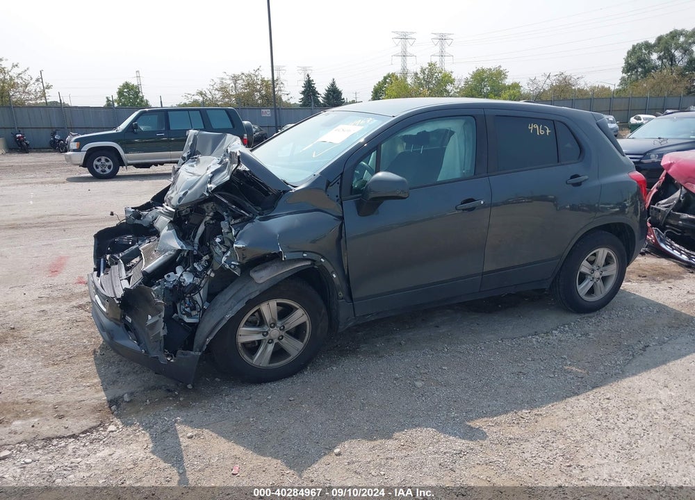 2020 CHEVROLET TRAX AWD LS VIN: 3GNCJNSB8LL188819