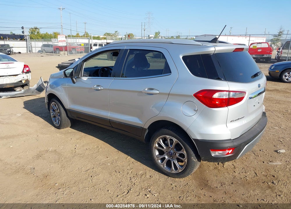 2019 FORD ECOSPORT TITANIUM VIN: MAJ6S3KL6KC251531
