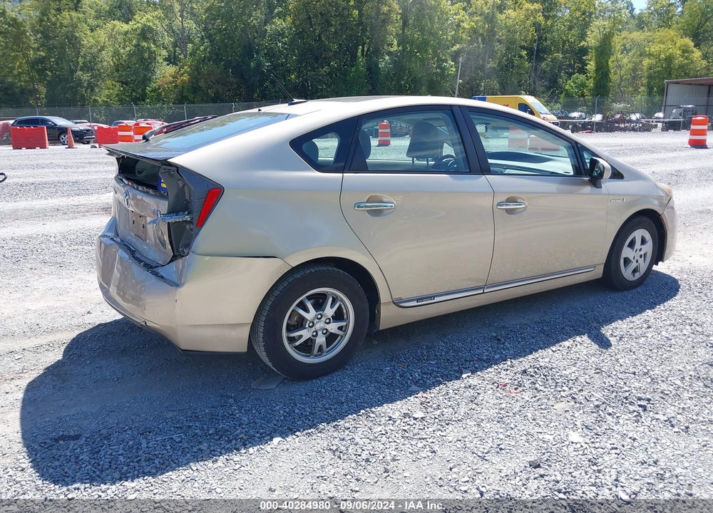 2011 TOYOTA PRIUS THREE VIN: JTDKN3DU6B1353901
