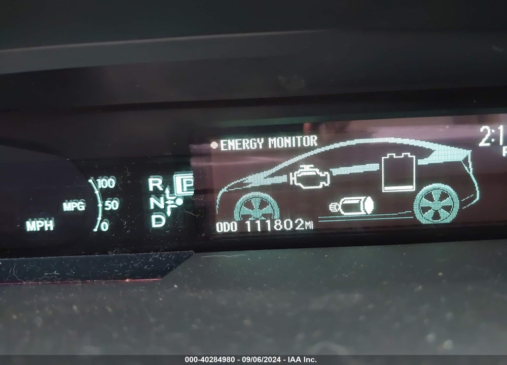 2011 TOYOTA PRIUS THREE VIN: JTDKN3DU6B1353901
