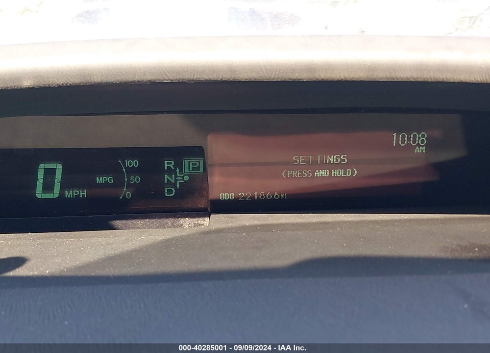 2010 TOYOTA PRIUS III VIN: JTDKN3DU2A0216071