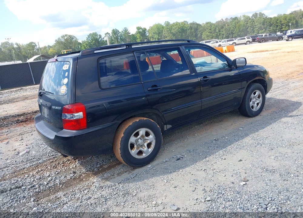 2005 TOYOTA HIGHLANDER VIN: JTEGD21AX50118047