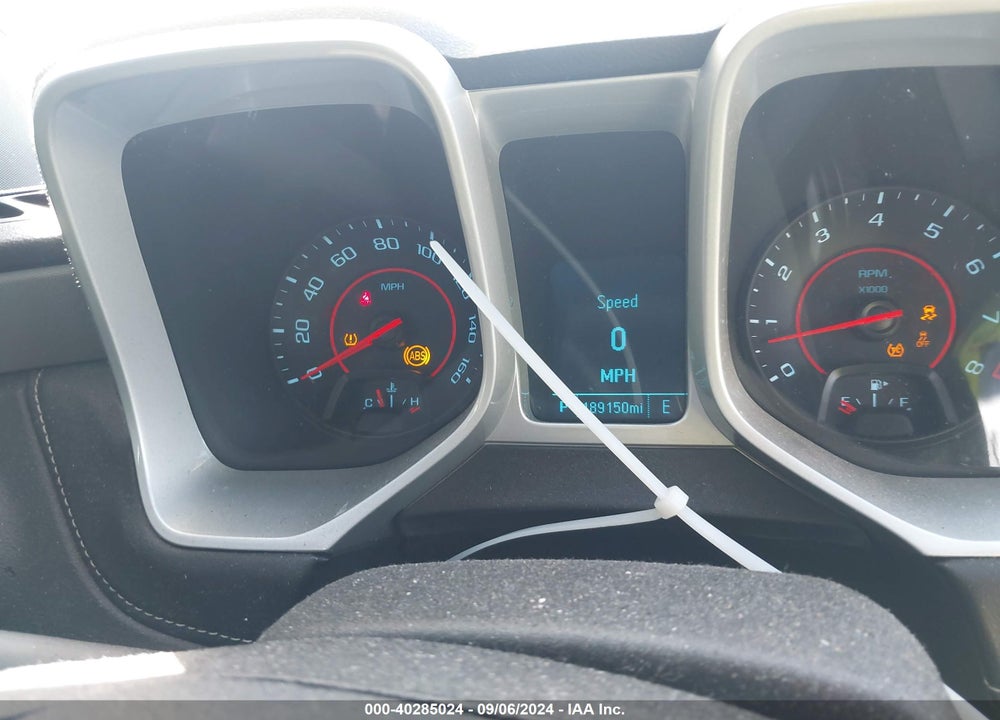 2014 CHEVROLET CAMARO 2LS VIN: 2G1FA1E39E9152199