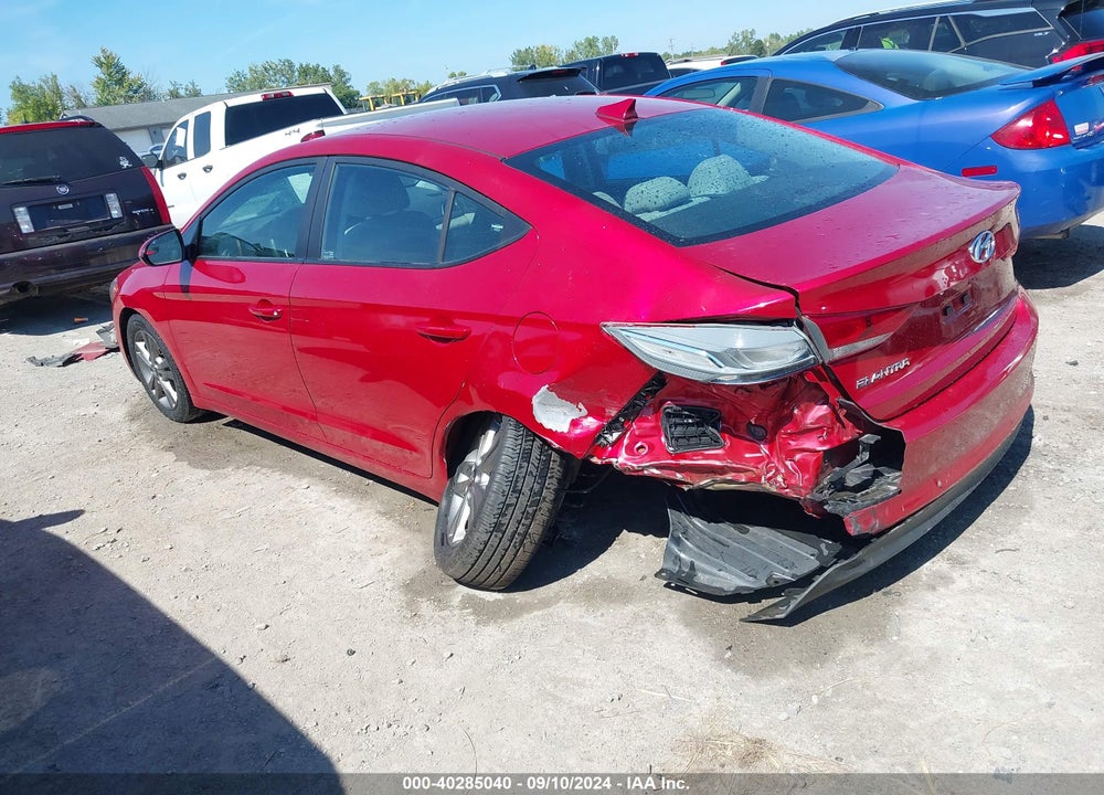 2017 HYUNDAI ELANTRA SE VIN: 5NPD84LF3HH151432