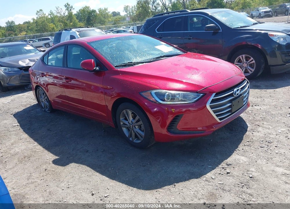 2017 HYUNDAI ELANTRA SE VIN: 5NPD84LF3HH151432