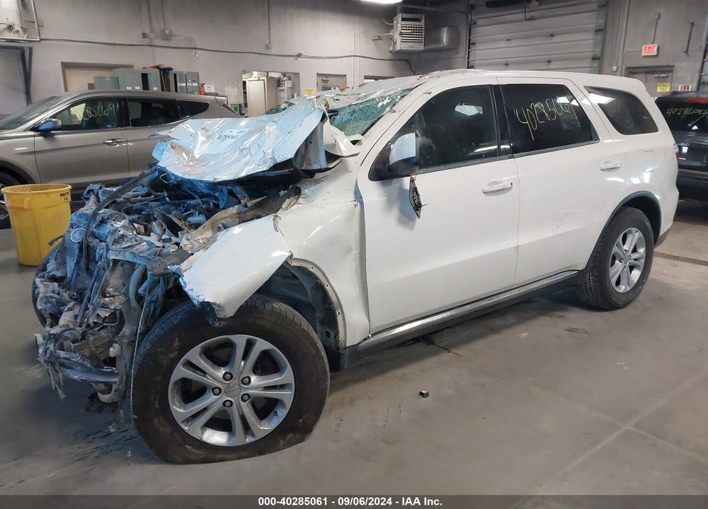 2012 DODGE DURANGO SXT VIN: 1C4RDHAG9CC247414