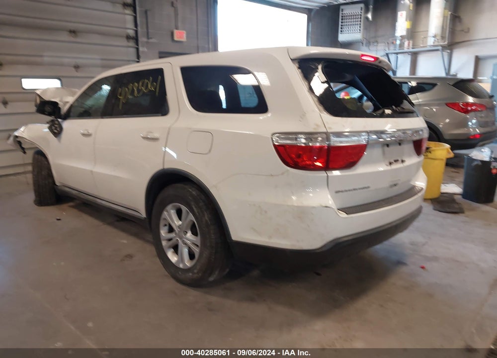 2012 DODGE DURANGO SXT VIN: 1C4RDHAG9CC247414