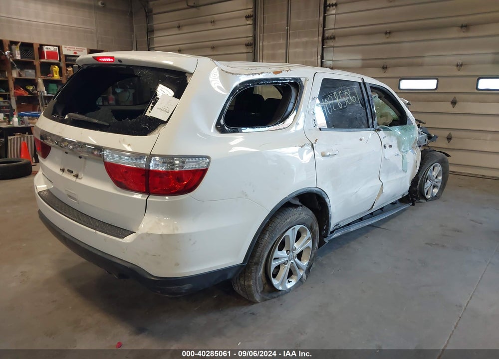 2012 DODGE DURANGO SXT VIN: 1C4RDHAG9CC247414