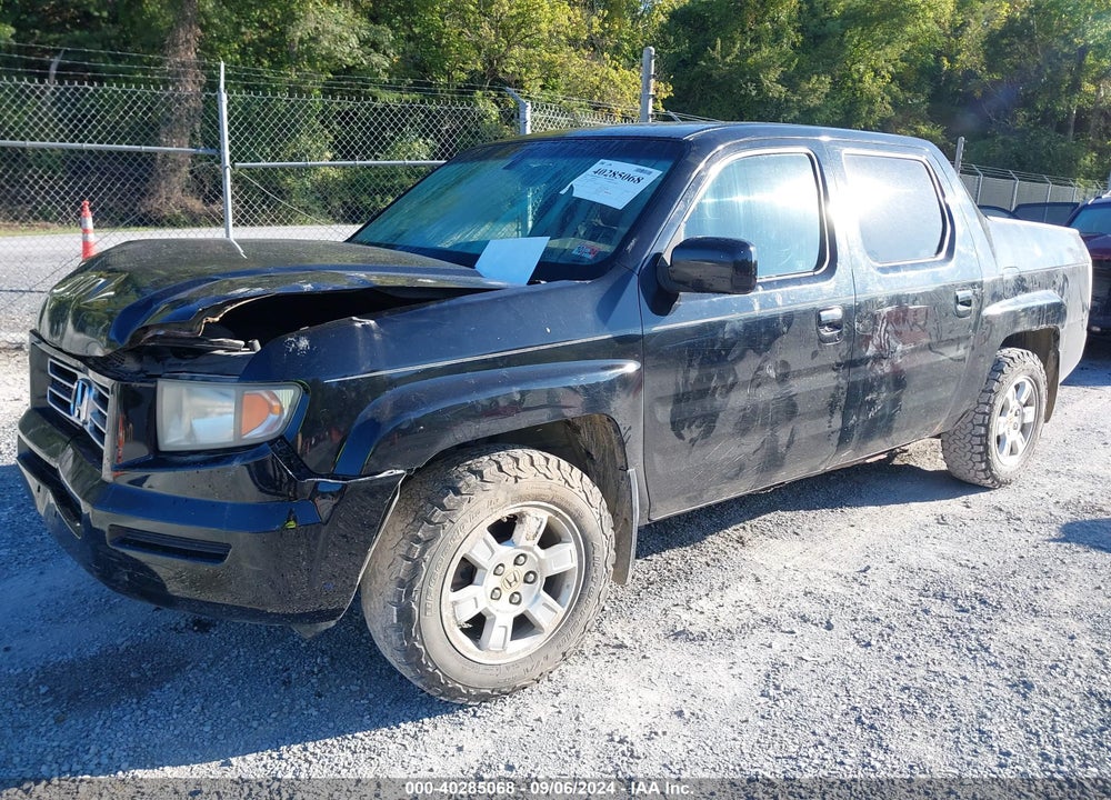 2008 HONDA RIDGELINE RTL VIN: 2HJYK16578H540440