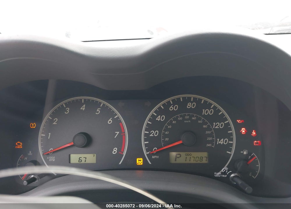 2010 TOYOTA COROLLA LE VIN: JTDBU4EEXAJ073221