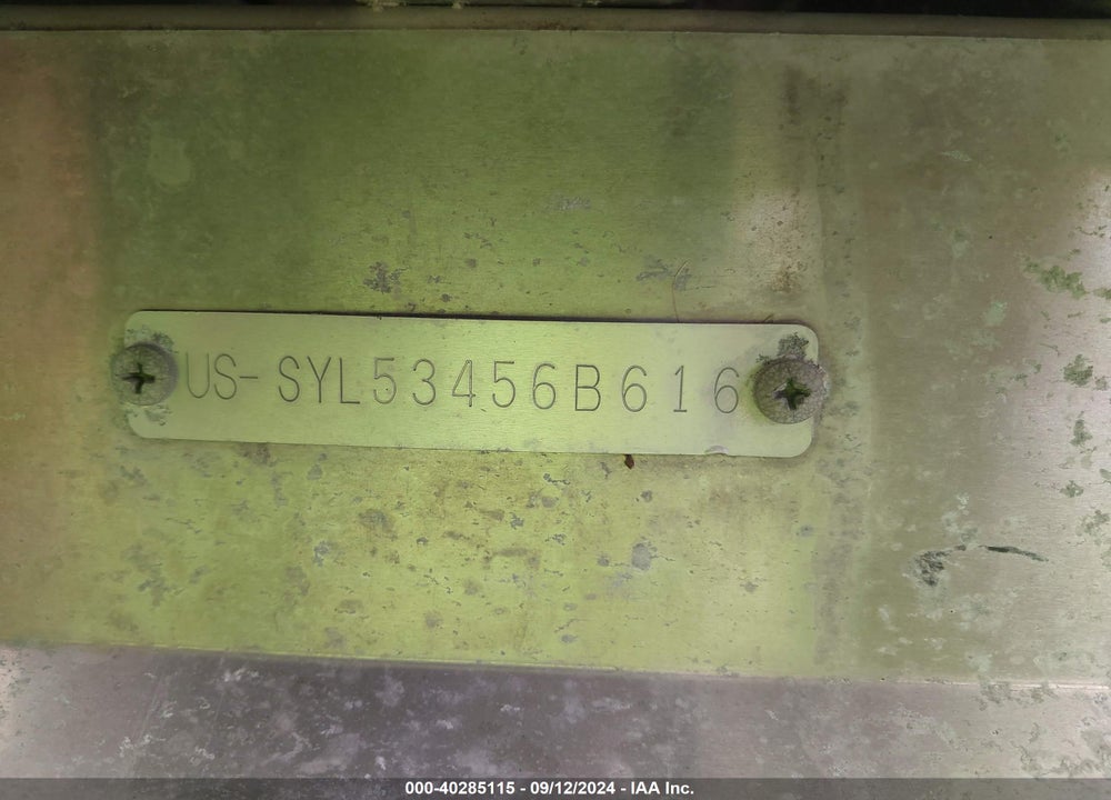 2016 SYLVAN OTHER VIN: SYL53456B616
