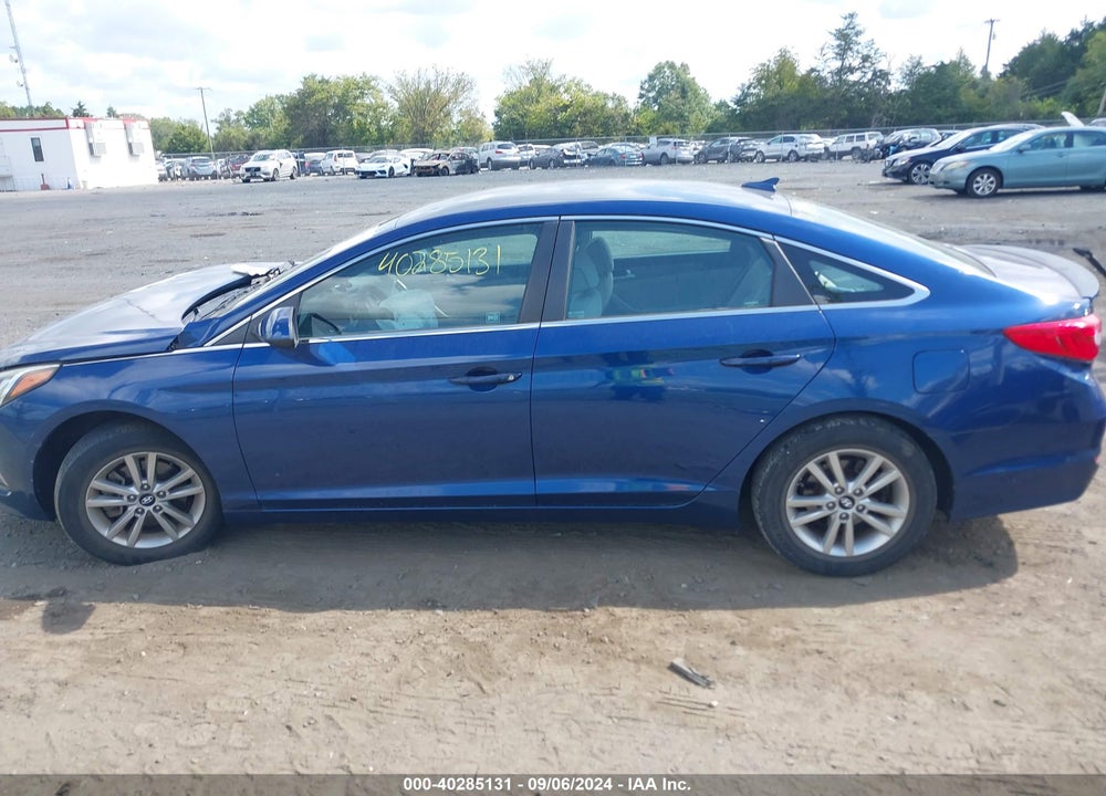 2015 HYUNDAI SONATA SE VIN: 5NPE24AF9FH027445