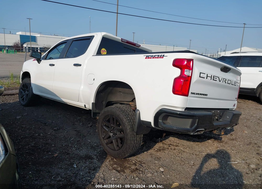 2021 CHEVROLET SILVERADO 1500 4WD SHORT BED LT TRAIL BOSS VIN: 1GCPYFED7MZ225295