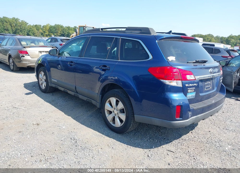 2011 SUBARU OUTBACK VIN: 4S4BRBLC9B3343015