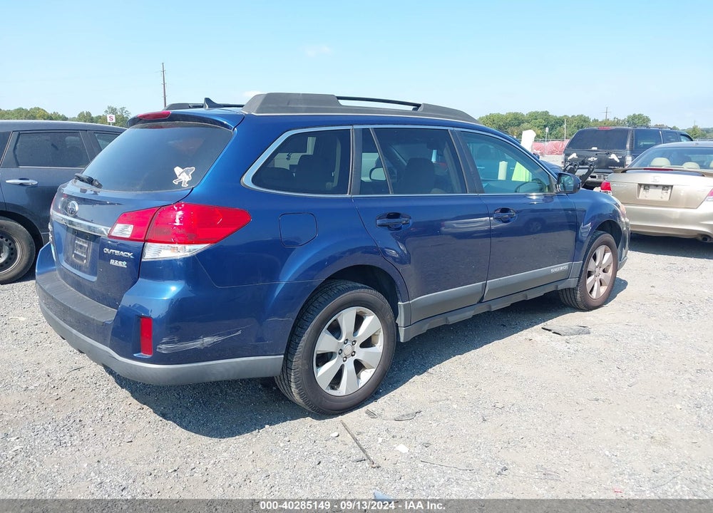 2011 SUBARU OUTBACK VIN: 4S4BRBLC9B3343015